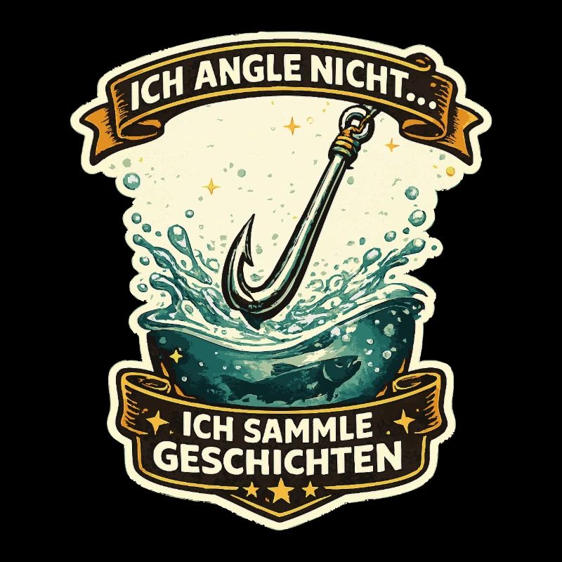 Ich angle nicht ich sammle Geschichten