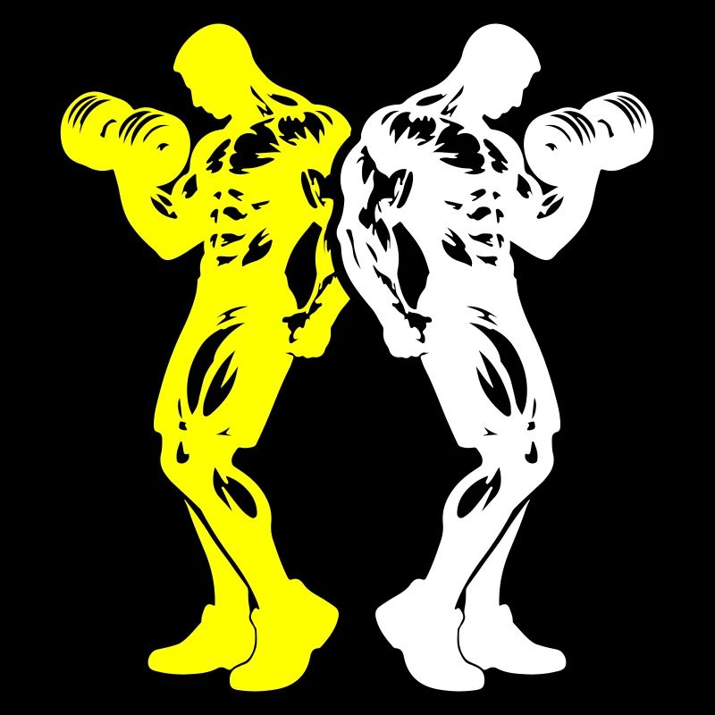 Fitness Team Silhouette