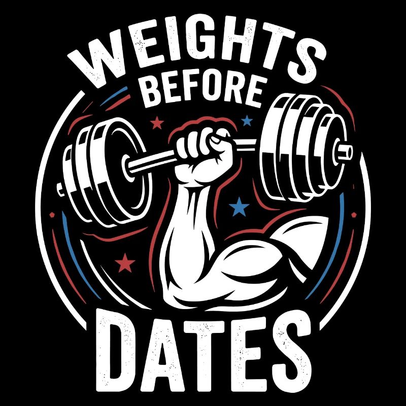 Poids avant les dates – humour de puissance