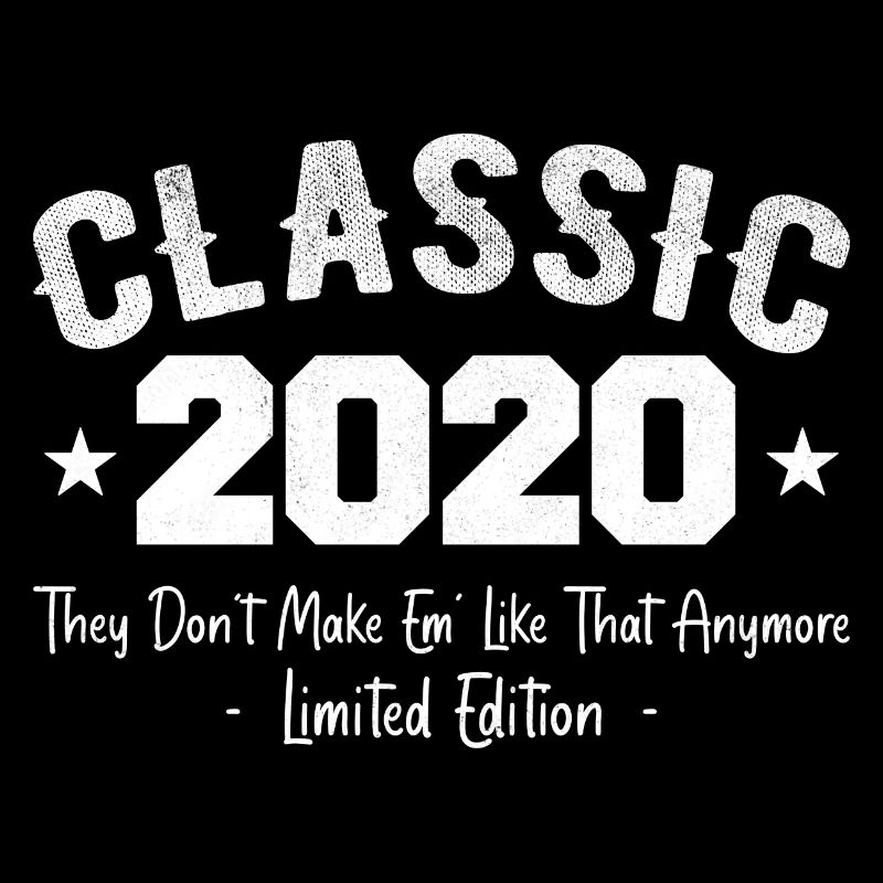 Born 2020 Vintage Classic Jubiläumsgeschenk 2020
