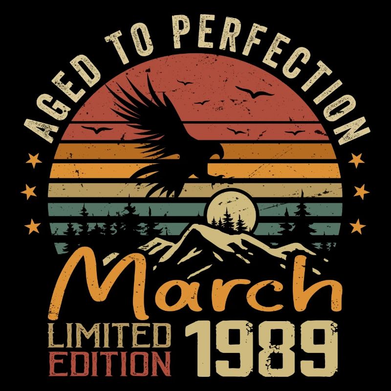 Les Légendes Sont Nées en Mars 1989 Vintage Retro