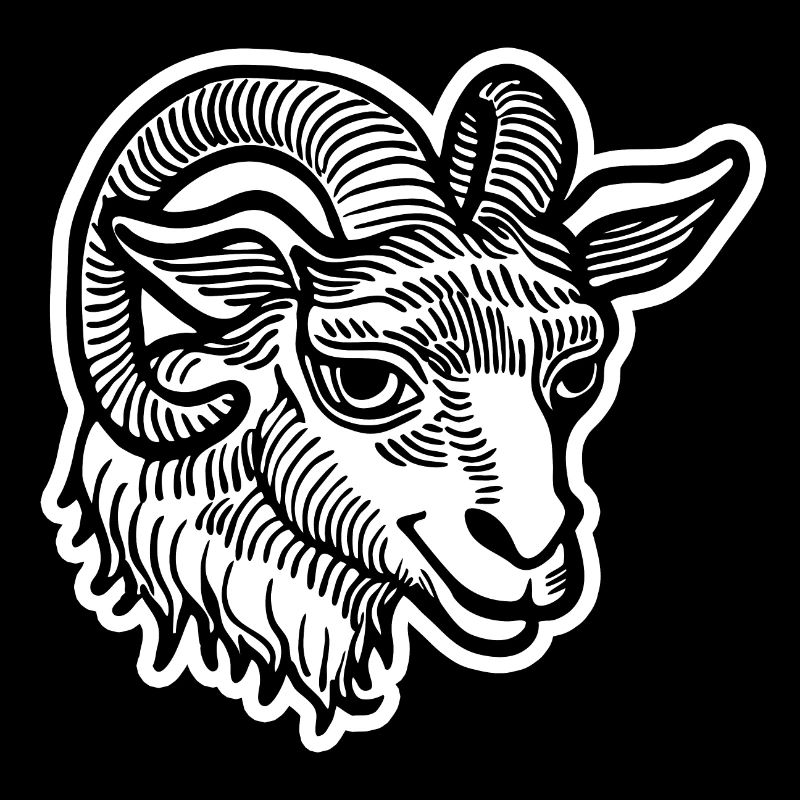 Steinbock Ziege