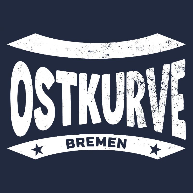 Sweat à capuche Bremen Stadium Ostkurve, vert-blanc
