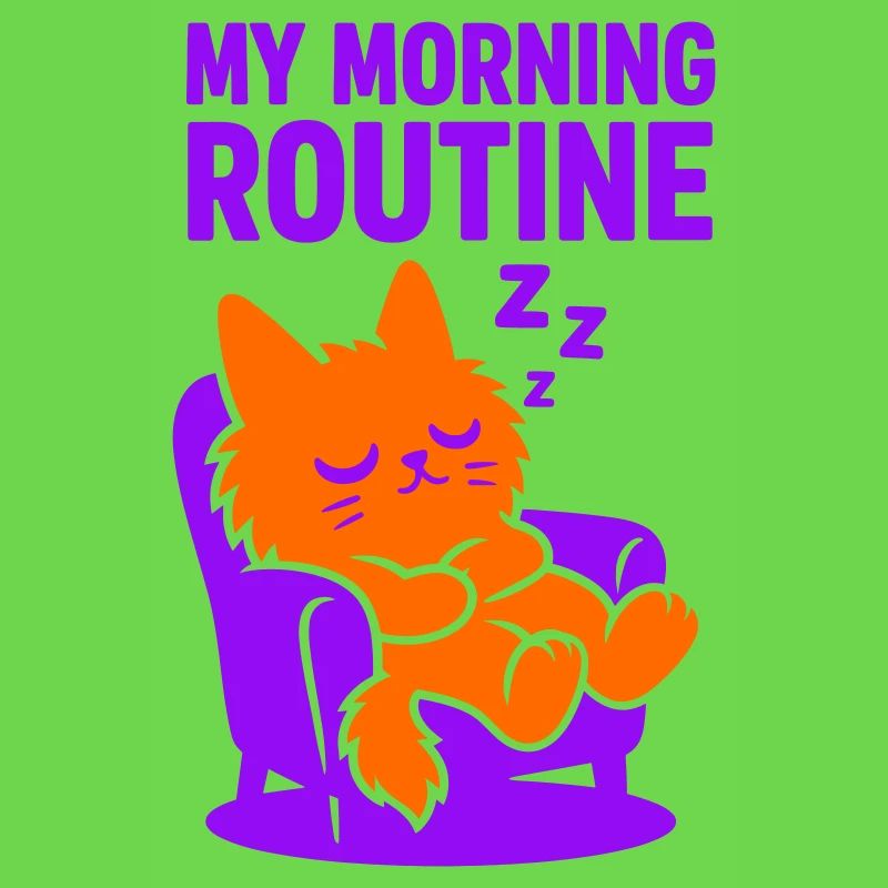 Routine matinale chat #1