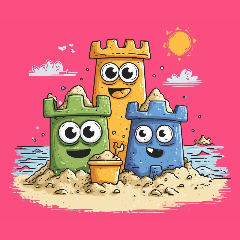 Héros bac à sable sur la plage