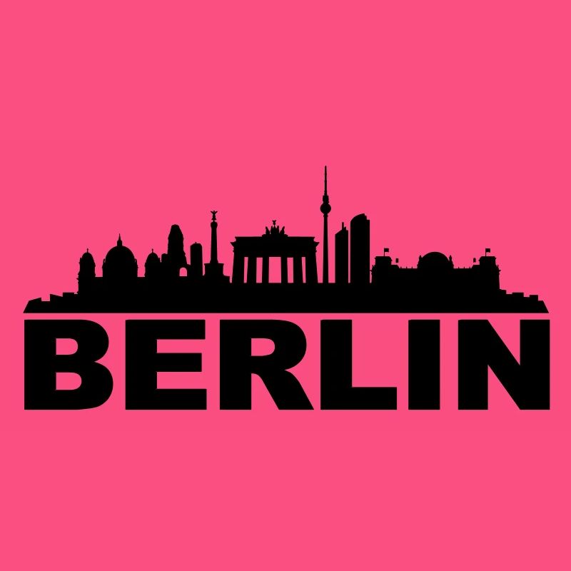 Berlin skyline central text