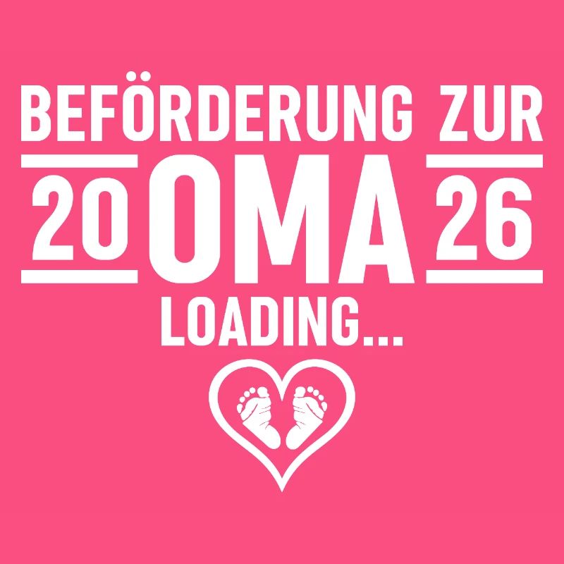 Beförderung zur Oma 2026 - Werdende Großmutter