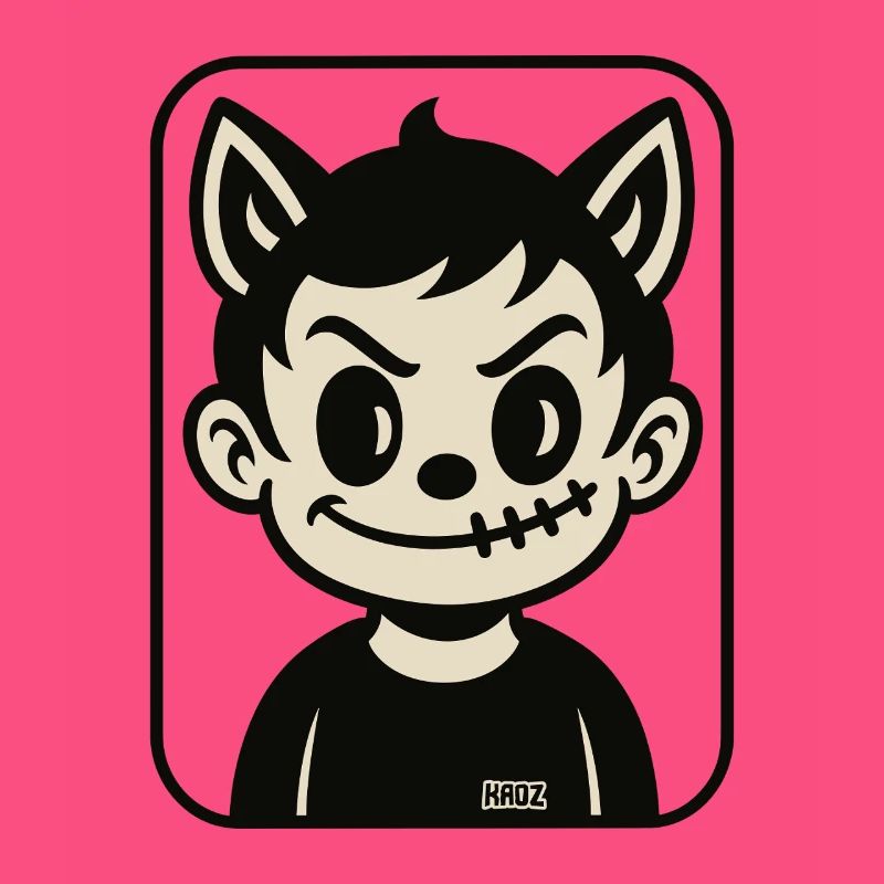 Stichwolf Maskottchen