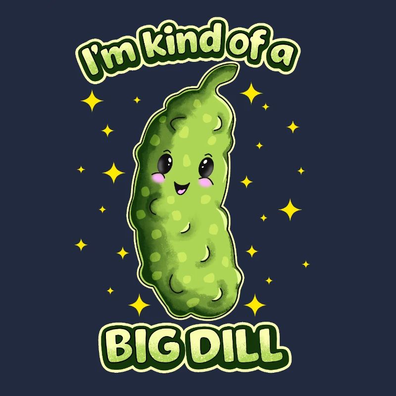 Ich bin ein großer Dill Gurke