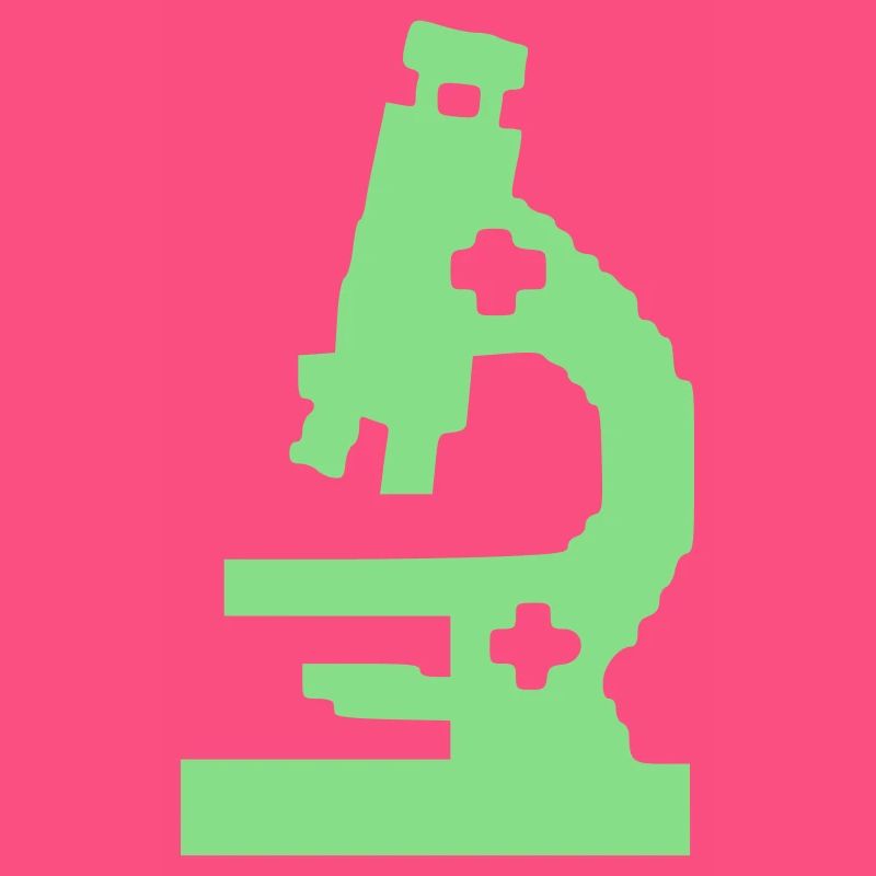 Microscope Pixel Laboratory Icon