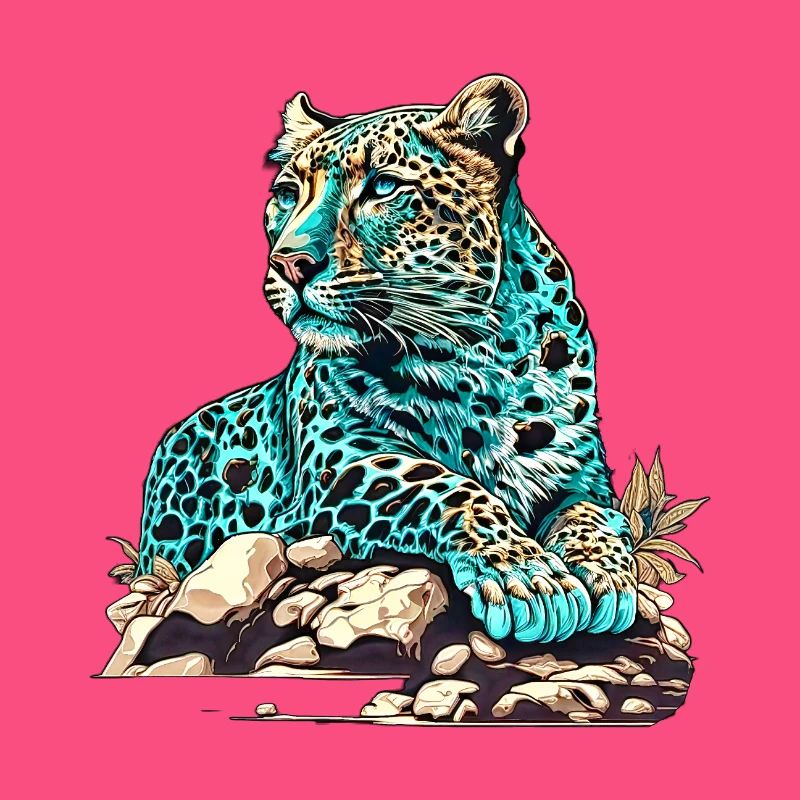 Léopard à l’affût