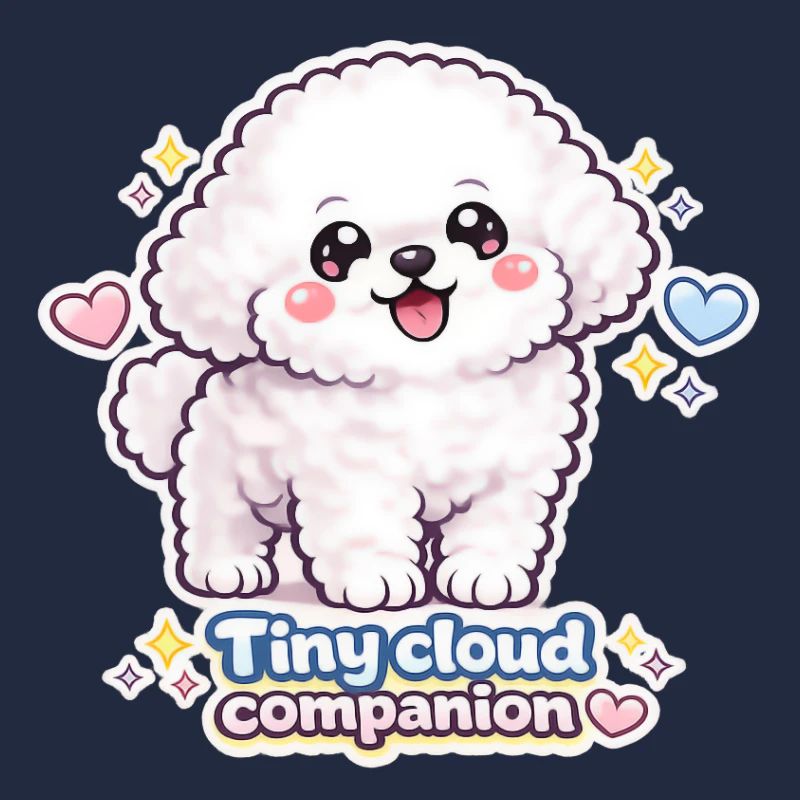 Cuddly Cloud Dog – Tiny Cloud Companion