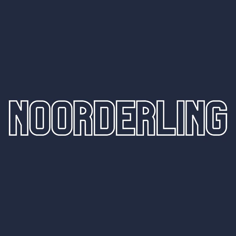 Noorderling Hemd Kapuzenkappe Amsterdam Noord Pullover