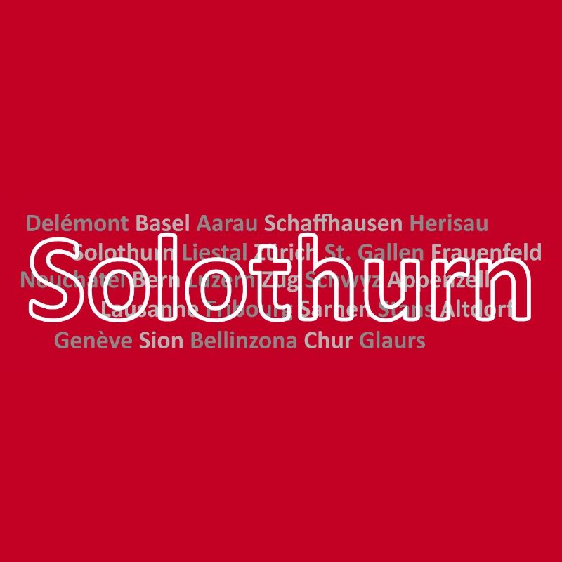 Schweizer Städte Solothurn