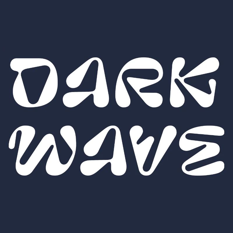 Conception du logo Dark WAVE