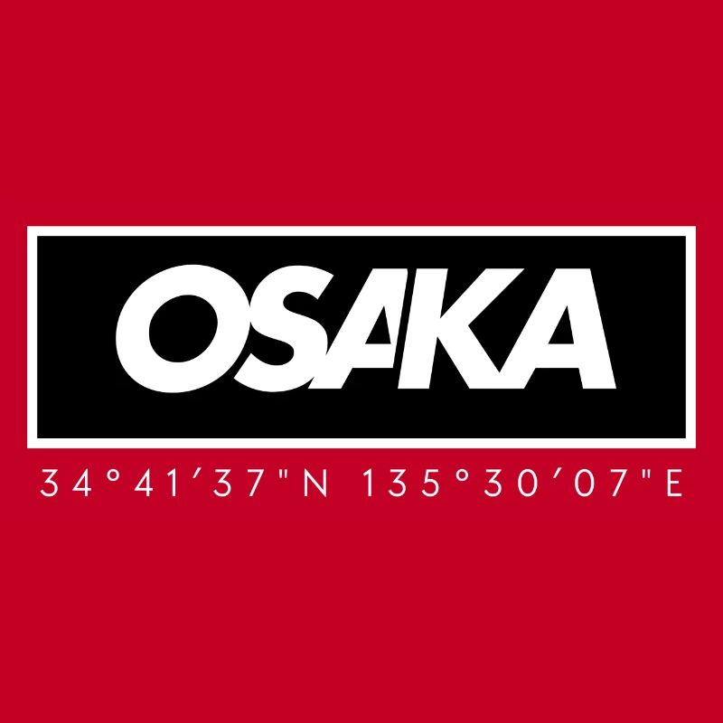 OSAKA - Coordonnées GPS