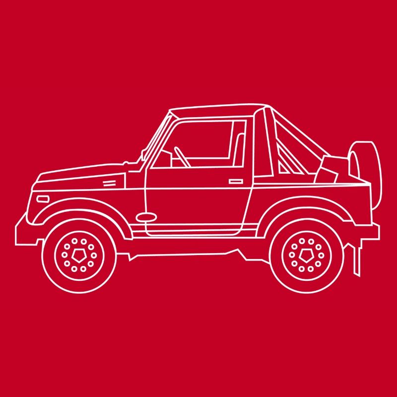 Samurai White 4X4