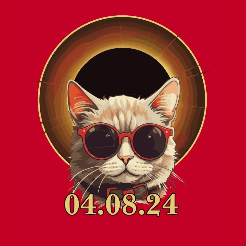 Total Solar Eclipse 2024 Cool Cat Lunar Path Of