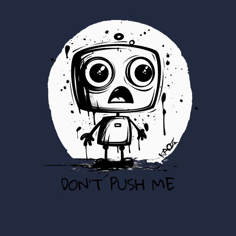 Cute Robot: Don't Push Me