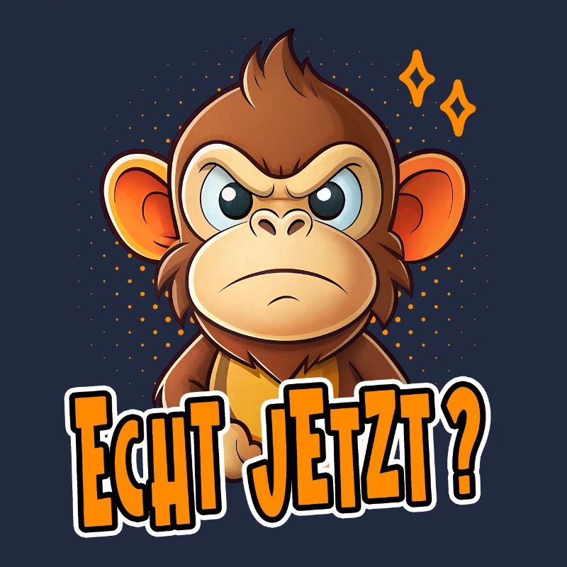 Really? Funny monkey design