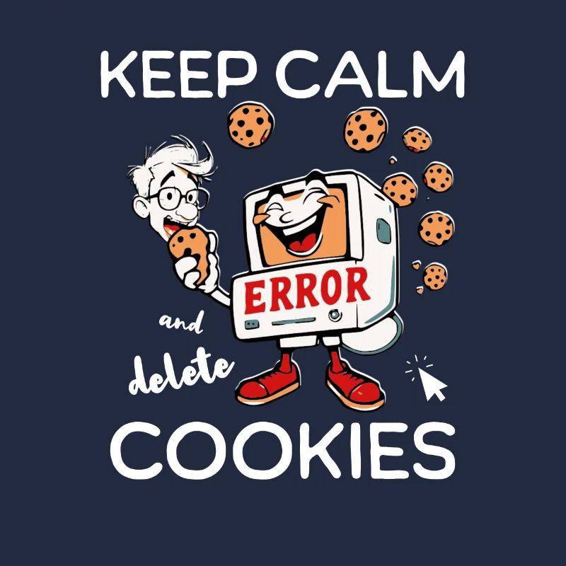Keep Calm And Delete Cookies IT Nerd