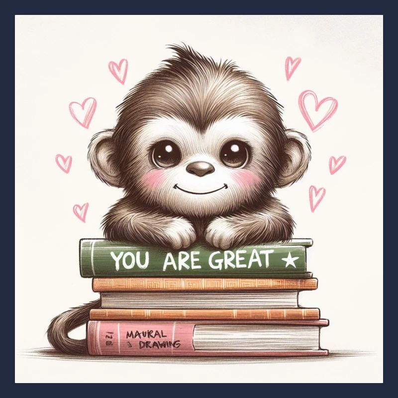 You are Great - Äffchen Design