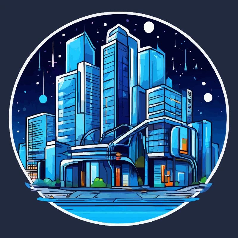 Ciel nocturne de la ville