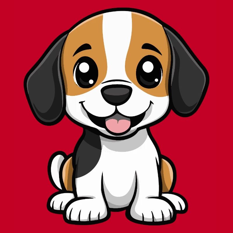 Beagle Hund Niedlich