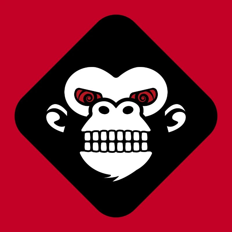 Logo des dents de gorille