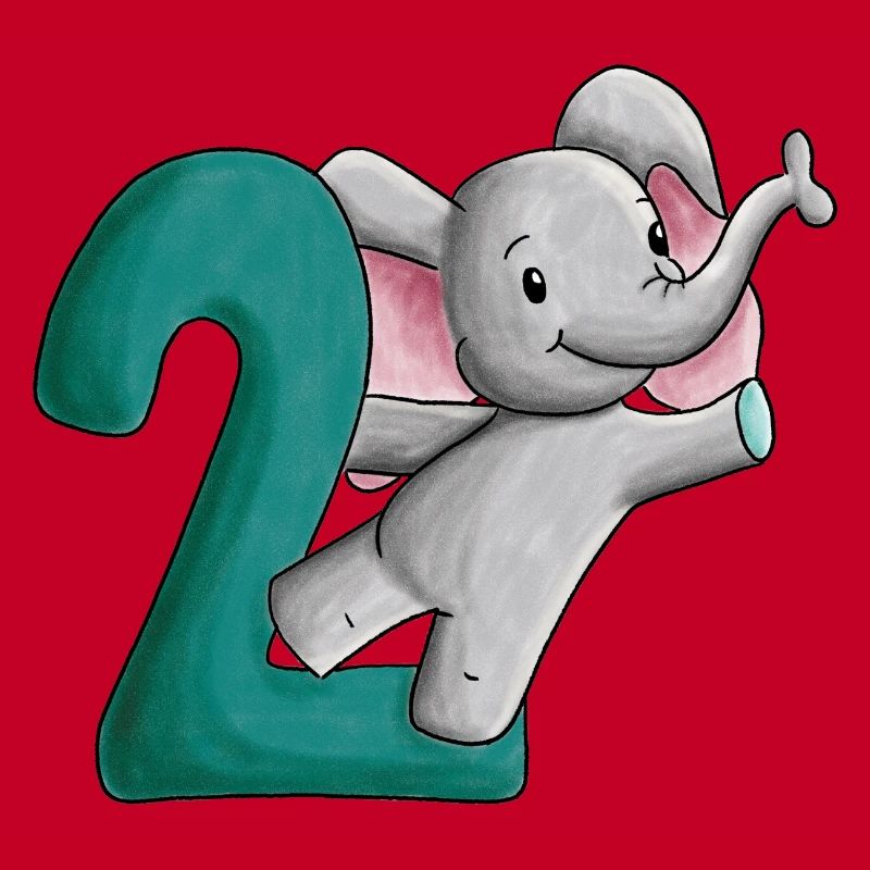 2e anniversaire éléphant
