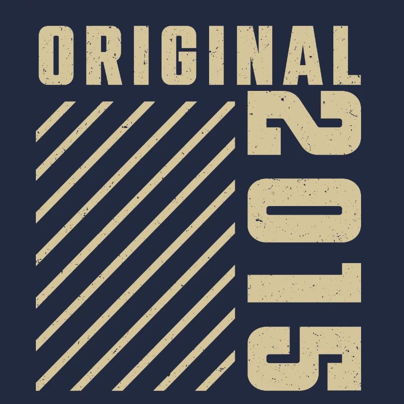 Original 2015 Authentic 2015 Vintage Bursdag