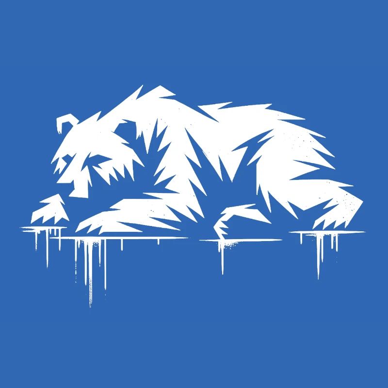 Fauler Eisbär