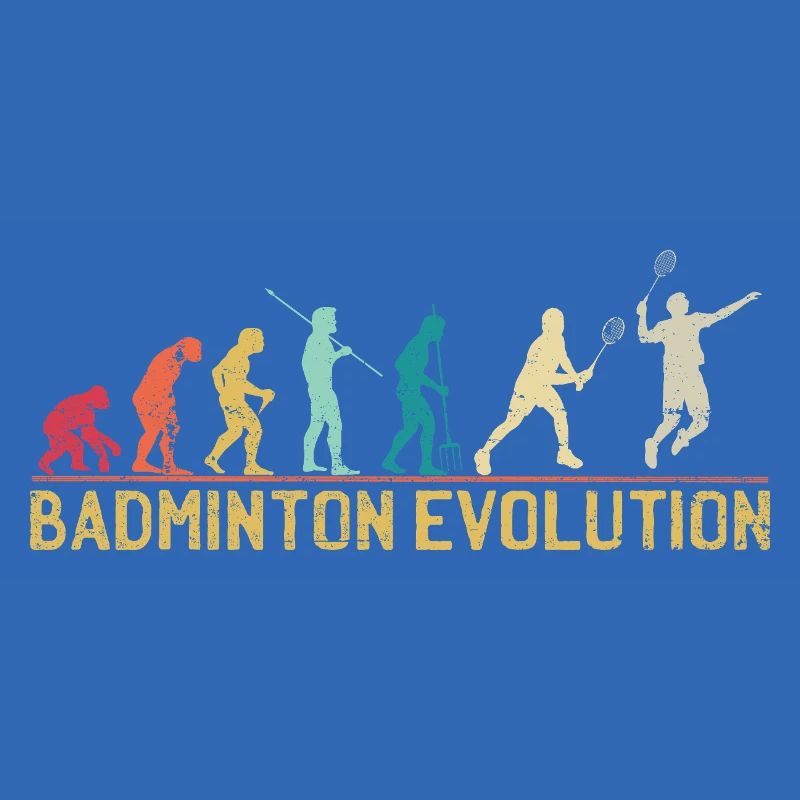 Badminton Evolution Zeitleiste Design