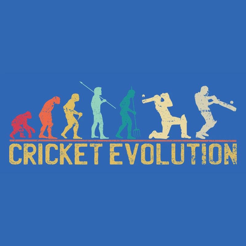 Cricket Evolution Themed Design