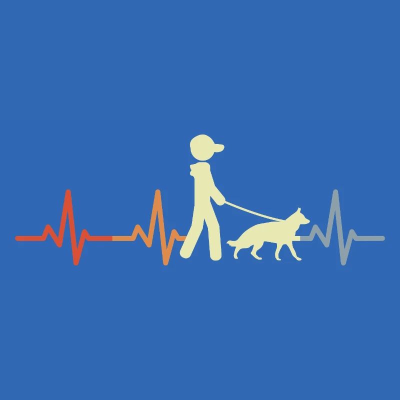 German Shepherd Cardiogram