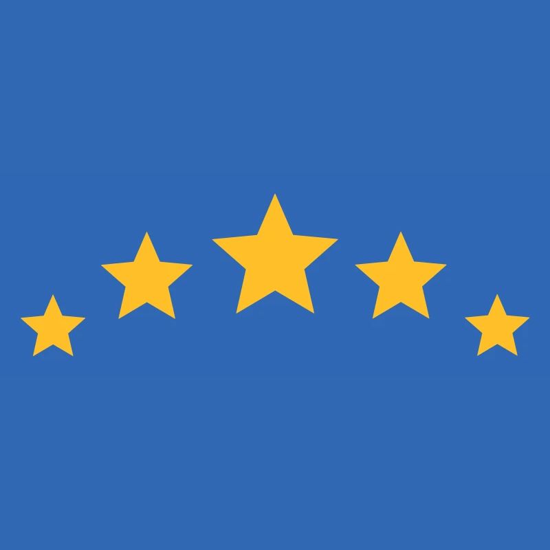Étoiles - 5 étoiles (5 points) | Vectorale
