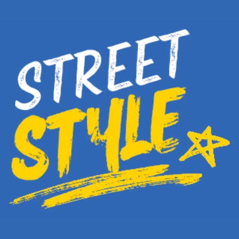 Conception typographique vibrante de style urbain