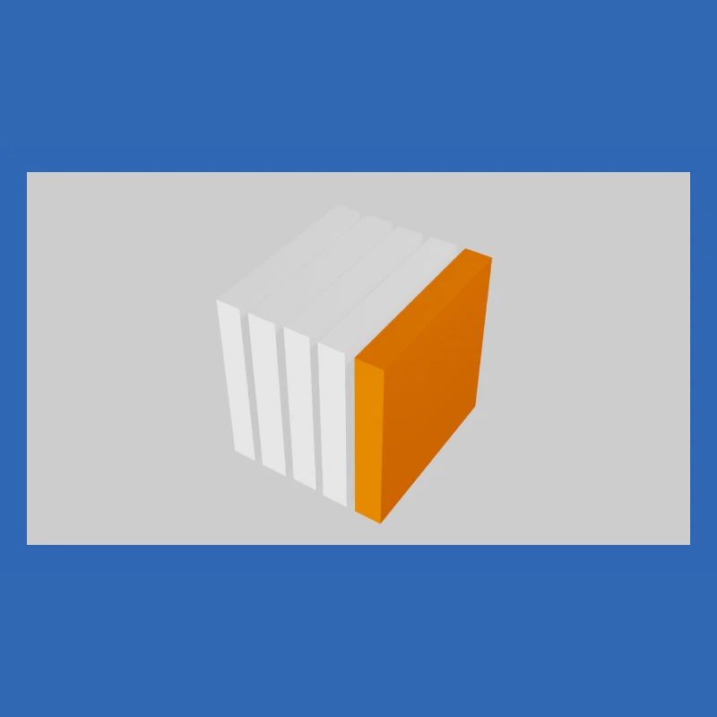Splitting cube orange