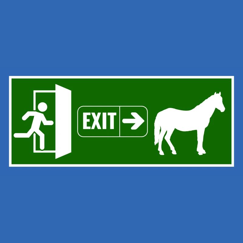 Exit raus zum pferd