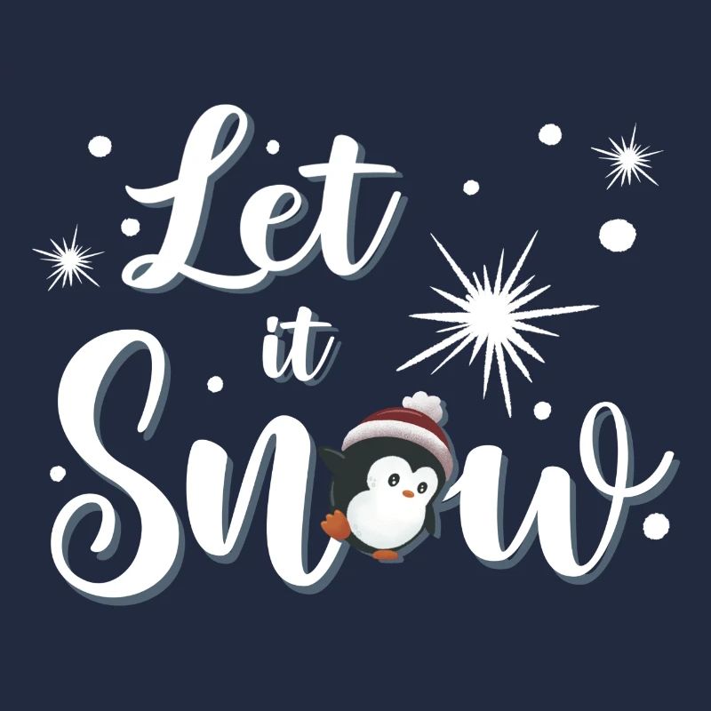 Let It Snow Pinguin