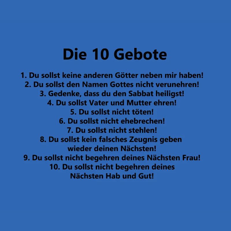10 commandements