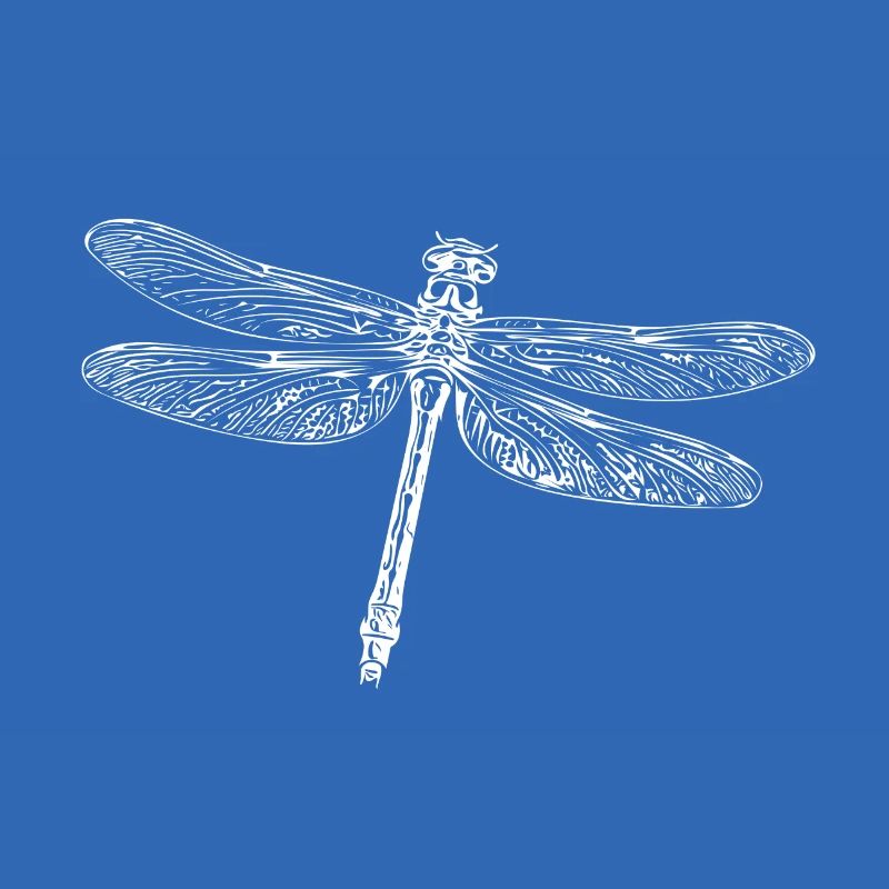Fliegende Libelle