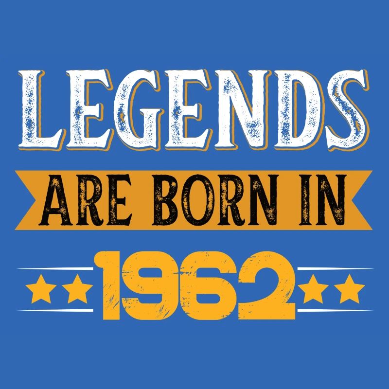 Zeitloser Retro-Style mit 1962 Logo