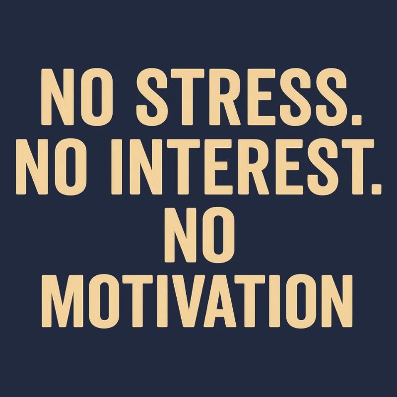 Pas de stress, pas de motivation