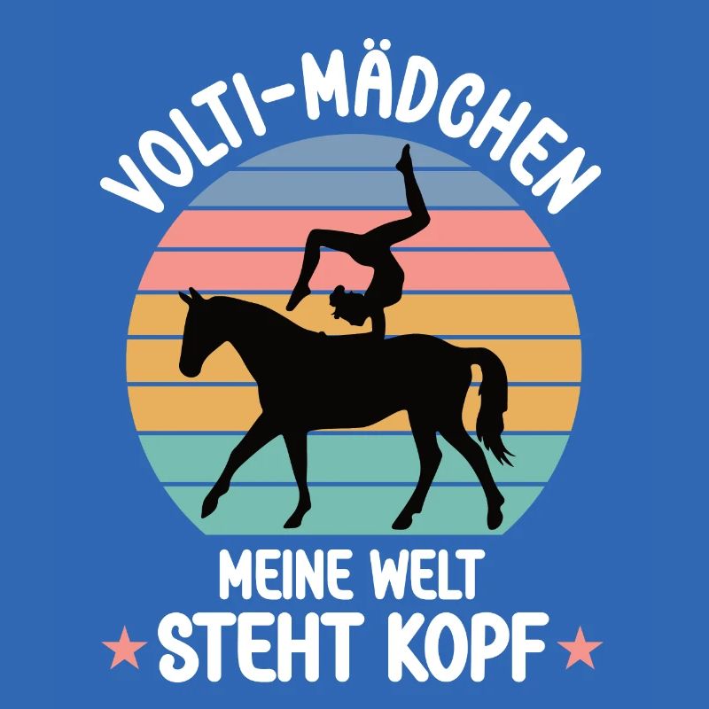 Volti Mädchen Voltigieren Pferde Spruch Vaulting