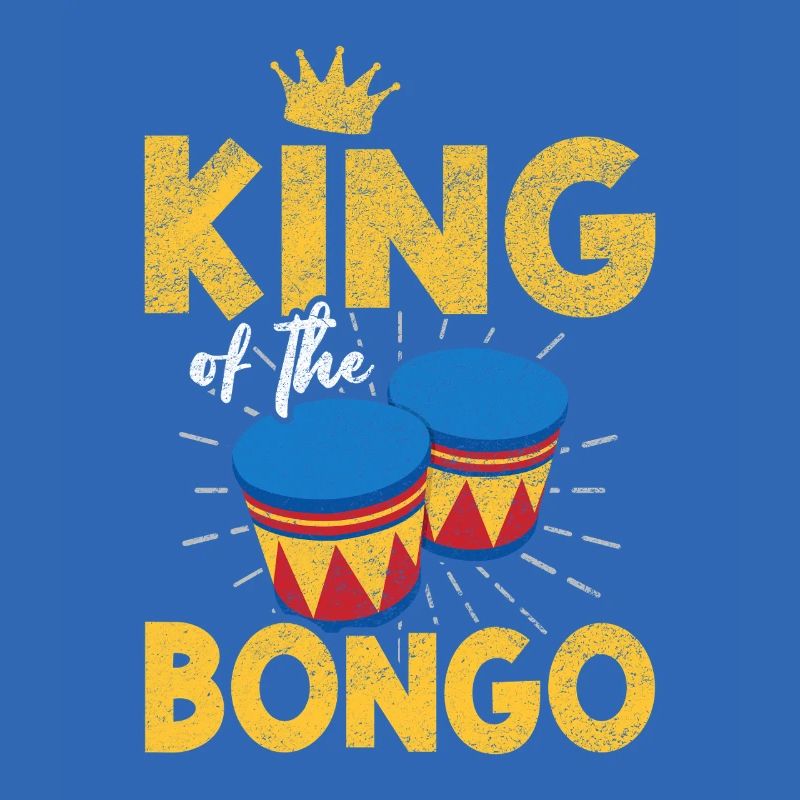 King Bongo Retro Percussion Conception