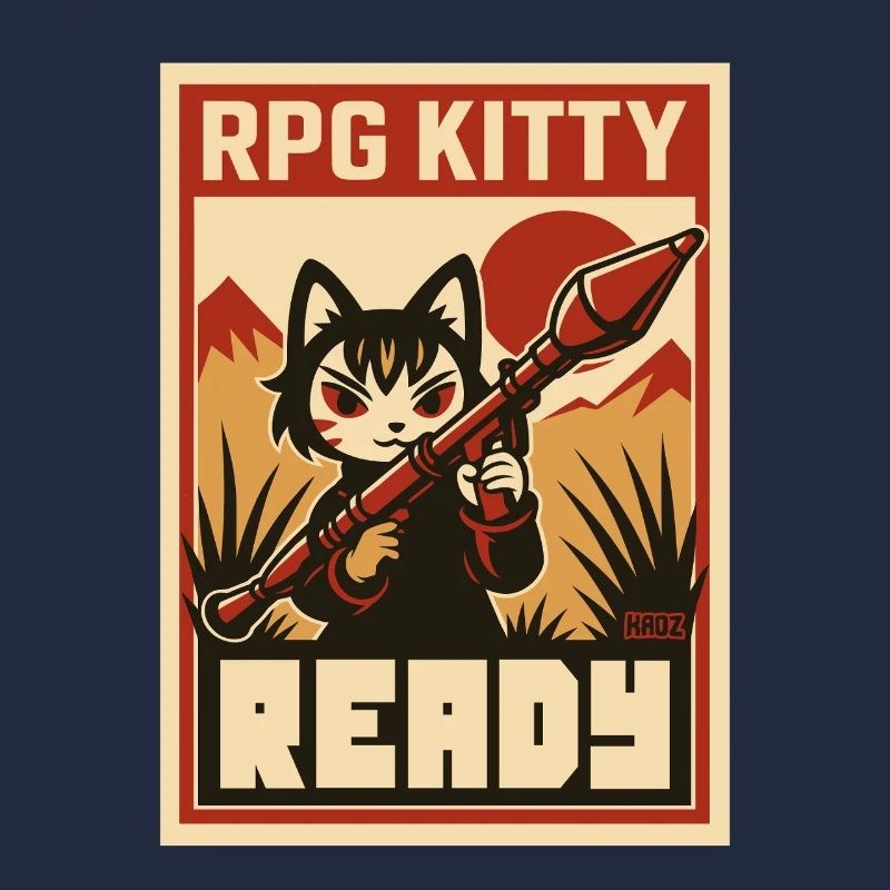 Affiche RPG Kitty Ready