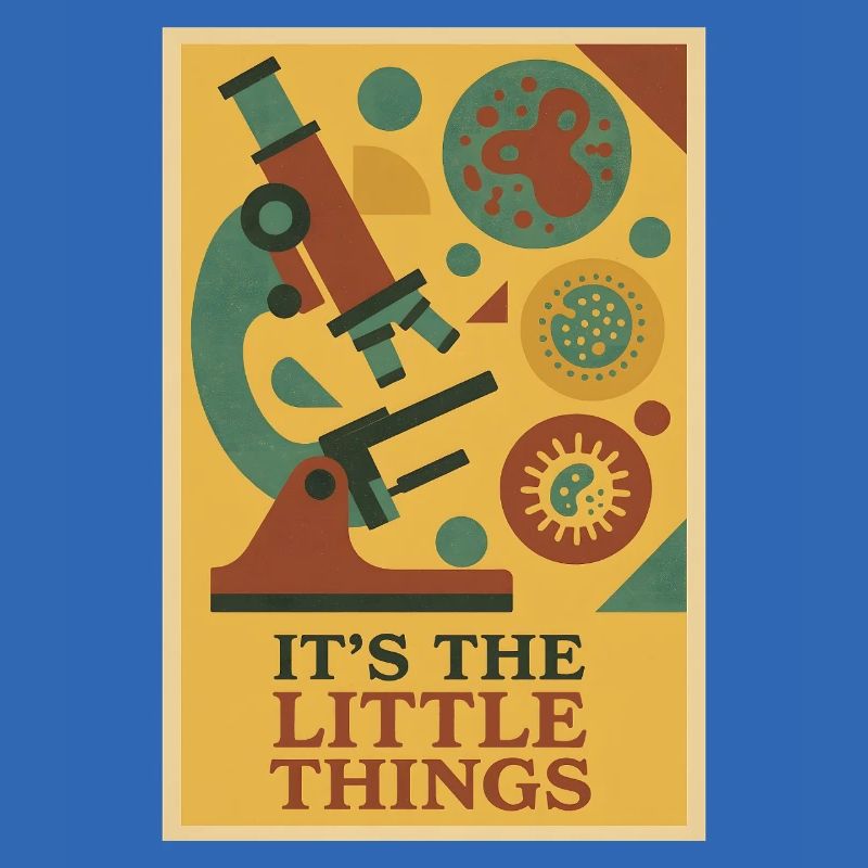 Les Petites Choses | Microscope de microbiologie