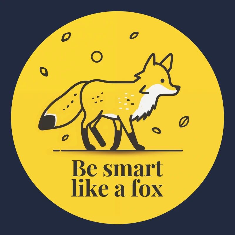 Sei so klug wie ein Fuchs - Be smart like a fox