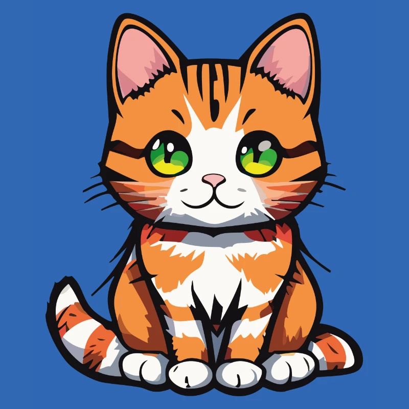 Chat Yeux Verts